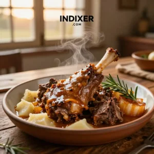 Estofado de Cordero y Res con Especias - Tarjeta de Receta