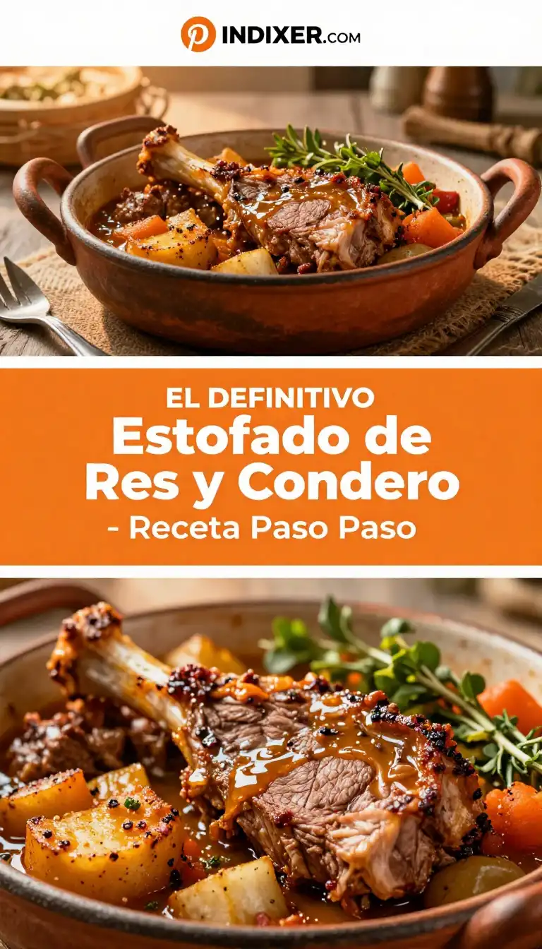 Estofado de Res y Cordero con Verduras - Carne de Res y Cordero - Indixer
