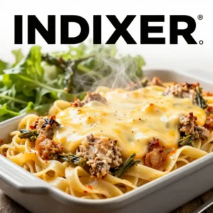 Lasaña de Pollo y Espinacas con Bechamel - Tarjeta de Receta