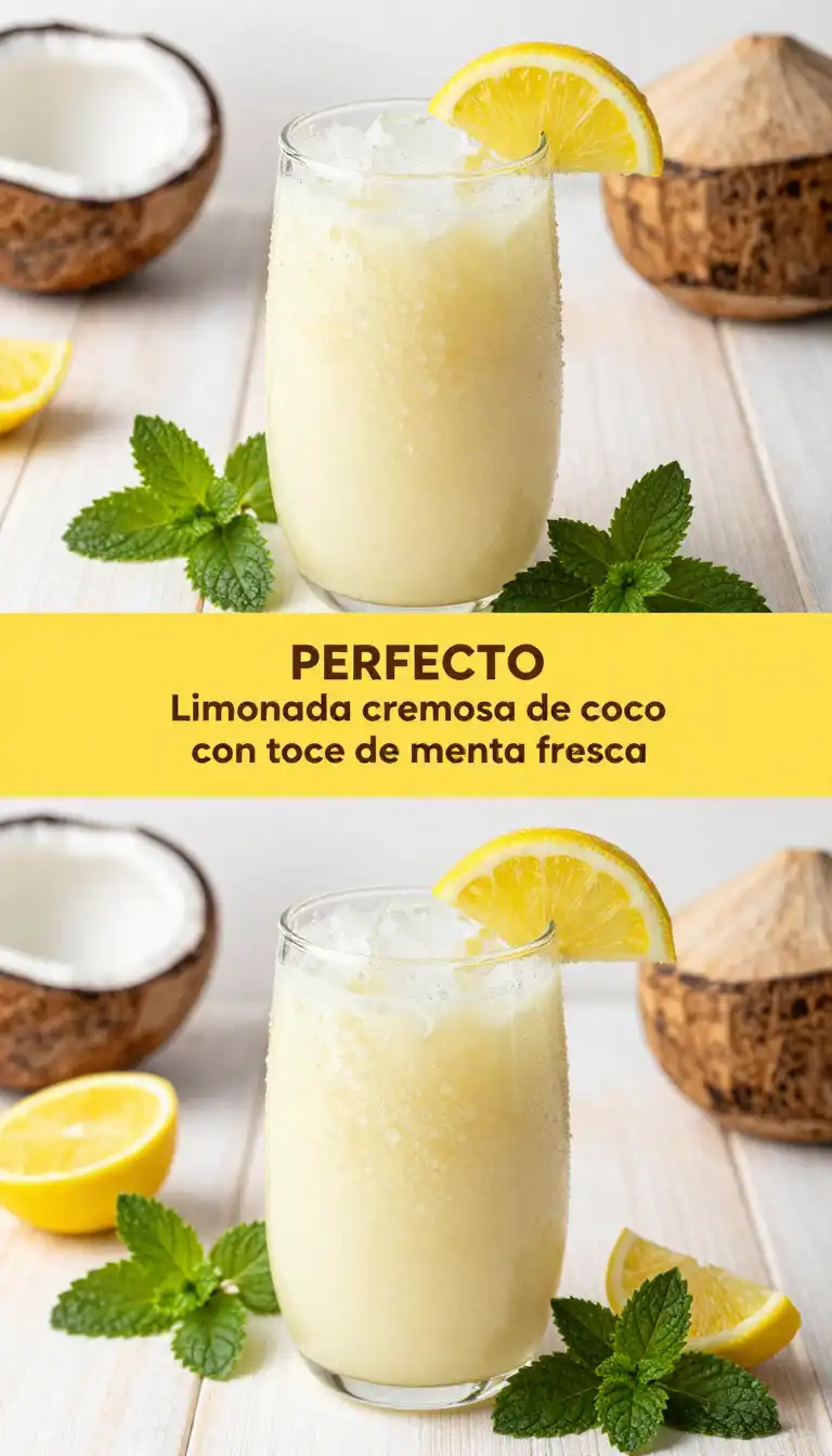 Limonada de Coco y Menta - Bebidas - Indixer