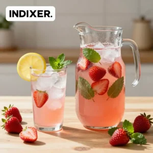 Limonada Refrescante de Fresa y Menta - Tarjeta de Receta