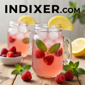 Limonada Refrescante de Frutos Rojos y Menta - Tarjeta de Receta