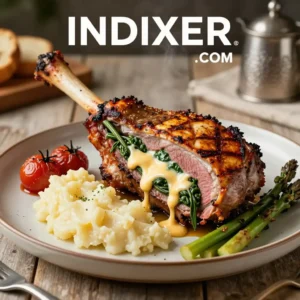 Lomo de Res Relleno de Espinacas y Queso - Tarjeta de Receta