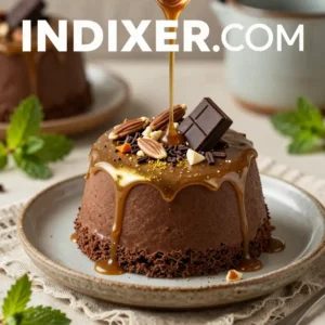 Mousse de Chocolate Negro y Avellanas - Tarjeta de Receta