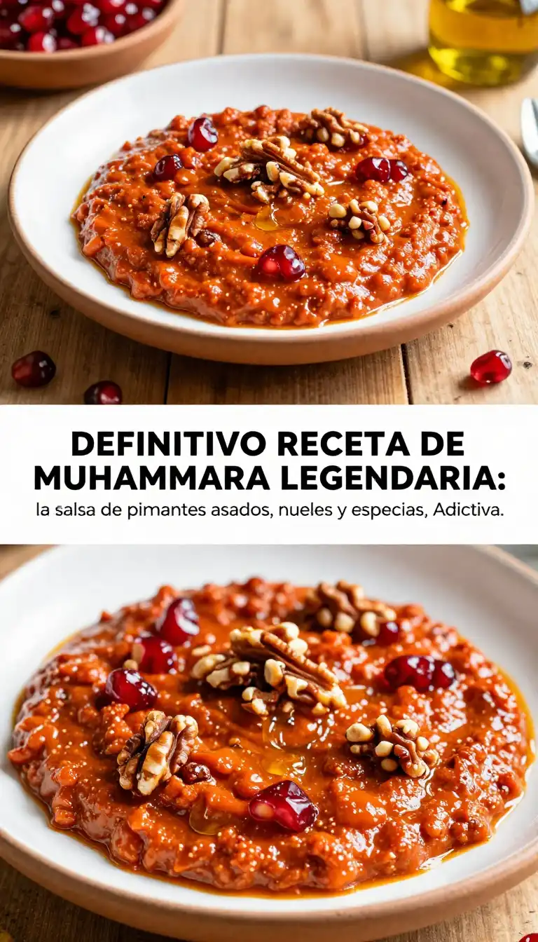 Muhammara de Pimientos Rojos y Nueces - Aperitivos y Salsas - Indixer