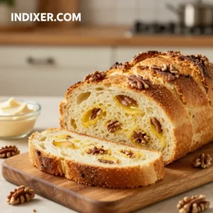 Pan de Plátano con Nueces - Tarjeta de Receta