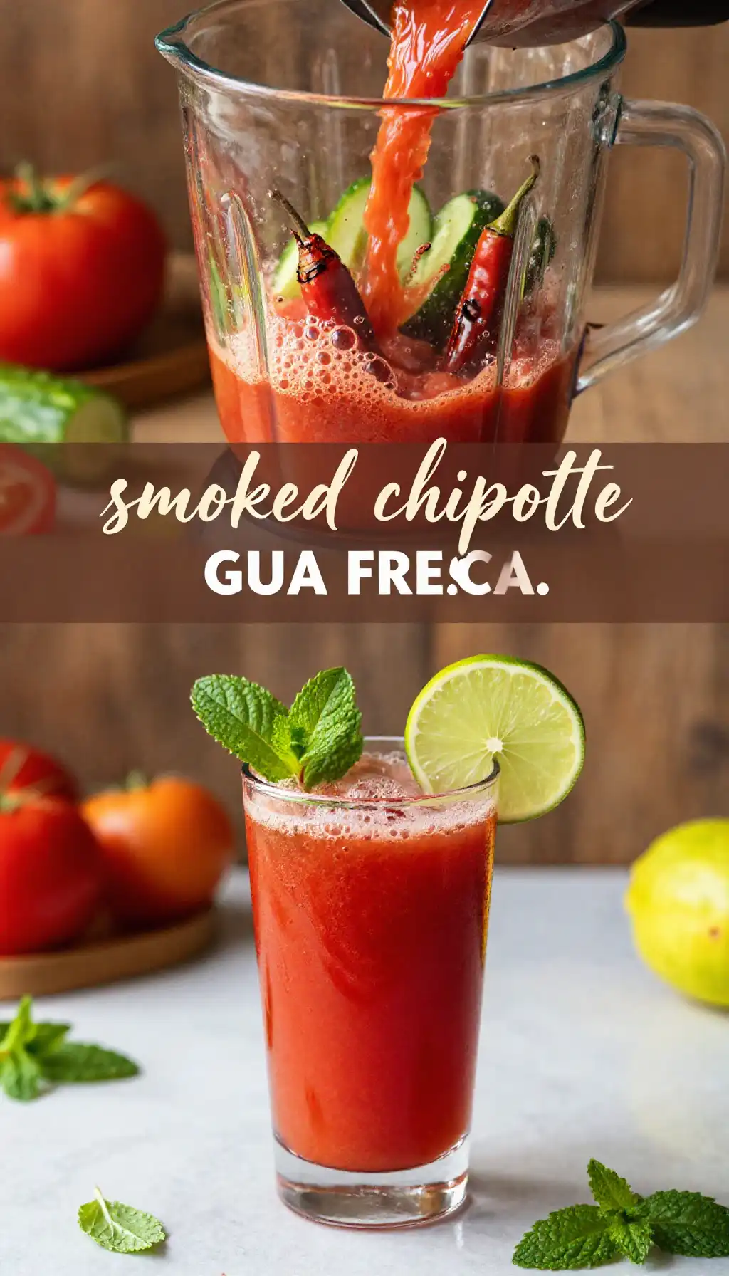 smoked chipotle agua fresca