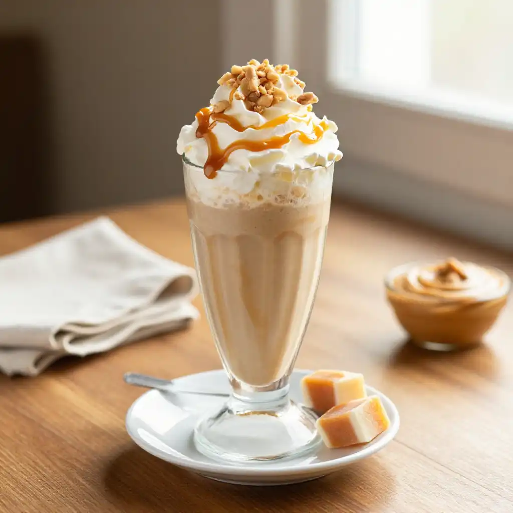 Abba Zabba Protein Shake plated dish