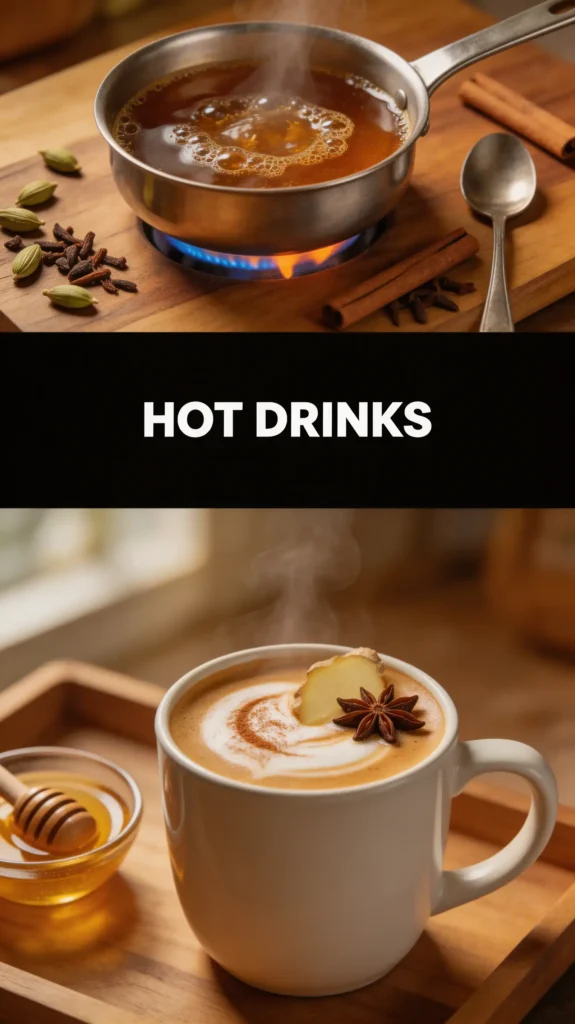 Adrak Chai Ginger Tea Latte