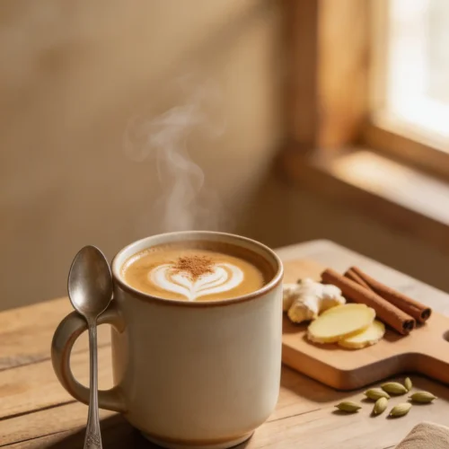 Loaded Adrak Chai Ginger Tea Latte for Cozy Immune-Boosting Mornings