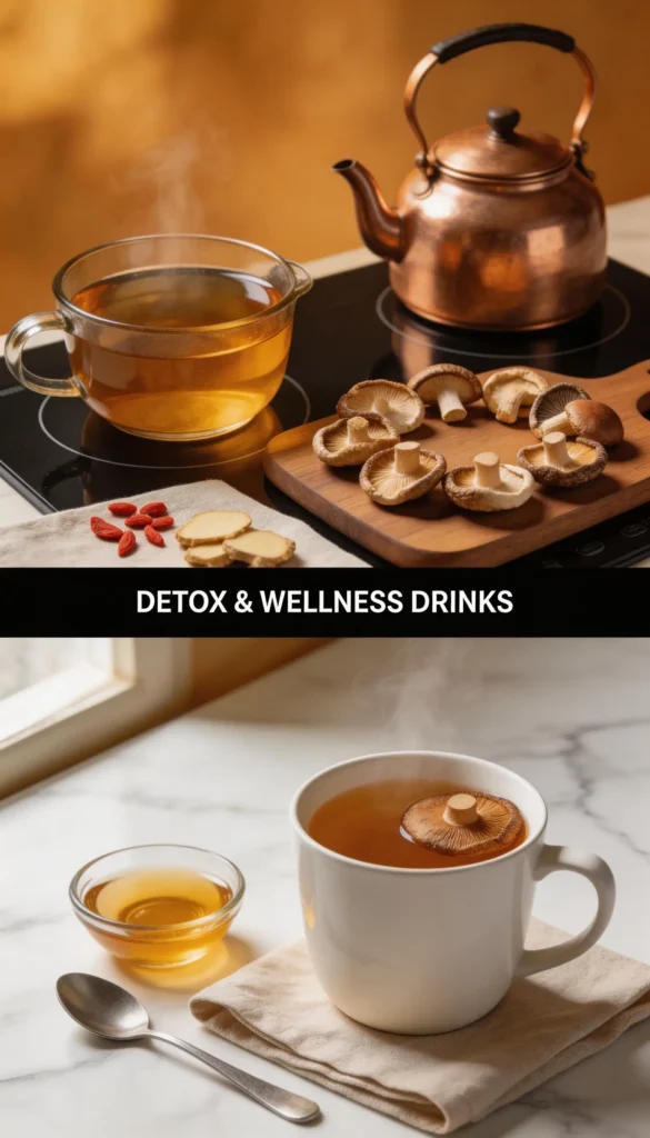 Agaricus Blazei Mushroom Tea