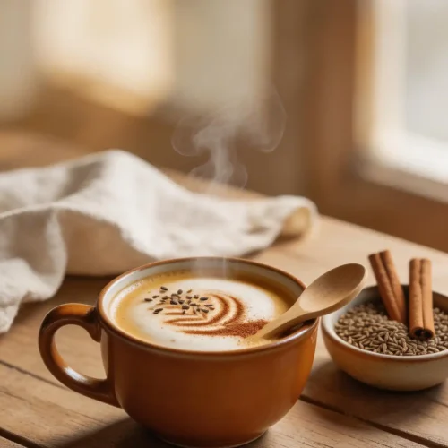 Gut-Healing Ajwain Chai Latte Recipe