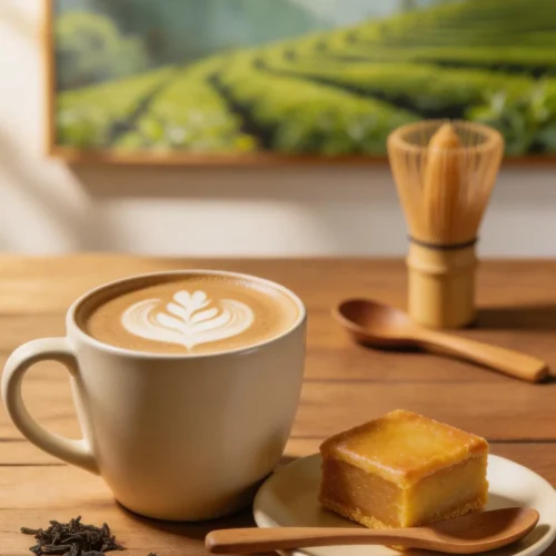 Alishan High Mountain Oolong Tea Latte Recipe