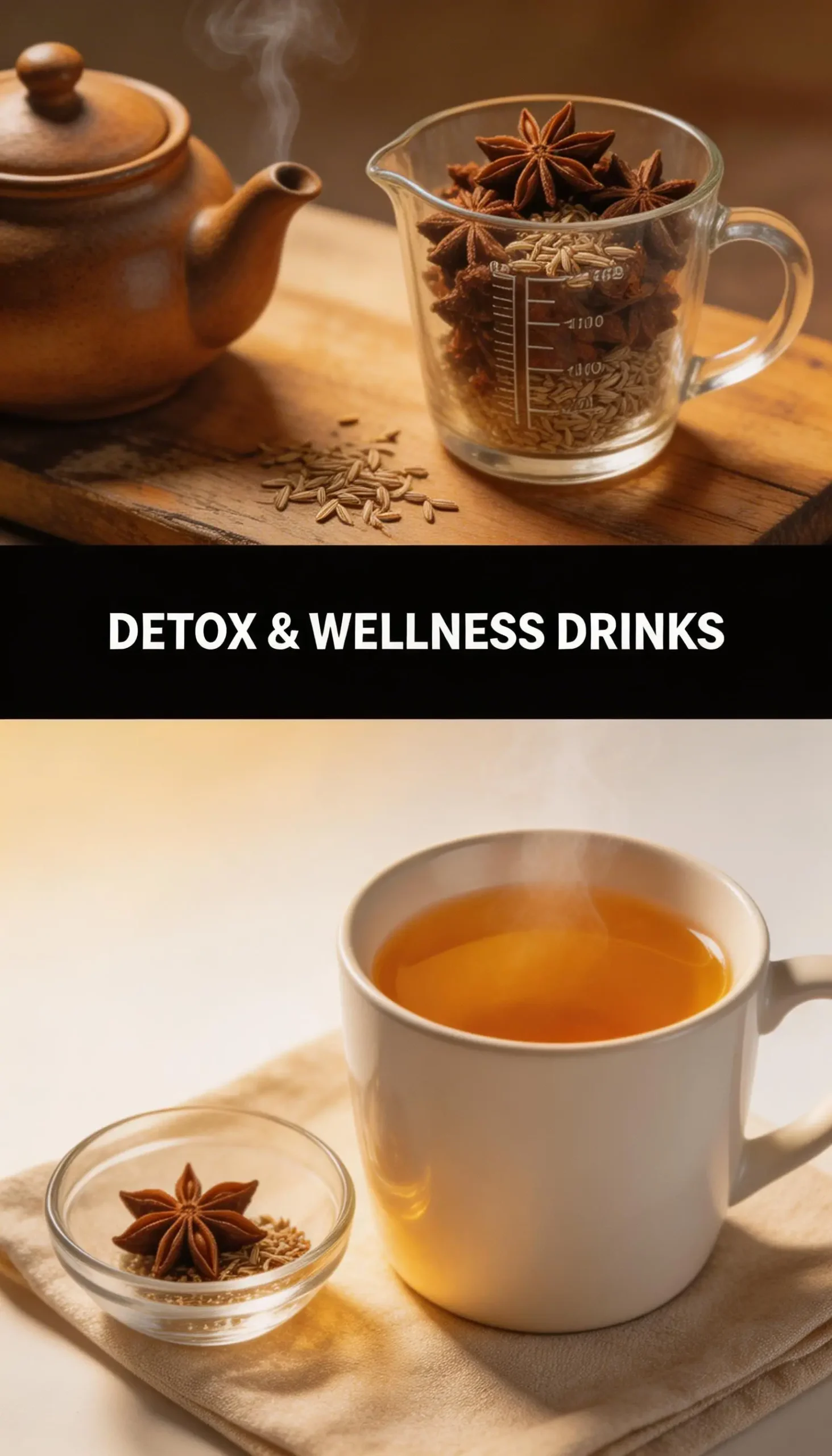 Anise Caraway Digestive Tea pinterest pin