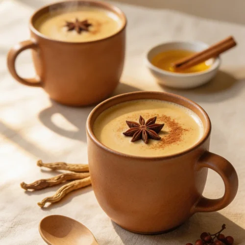 Ashwagandha Stress Relief Latte Recipe