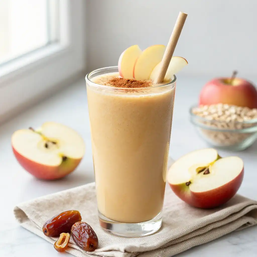Baldwin Apple Date Smoothie plated dish