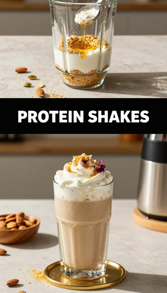 Basbousa Protein Smoothie