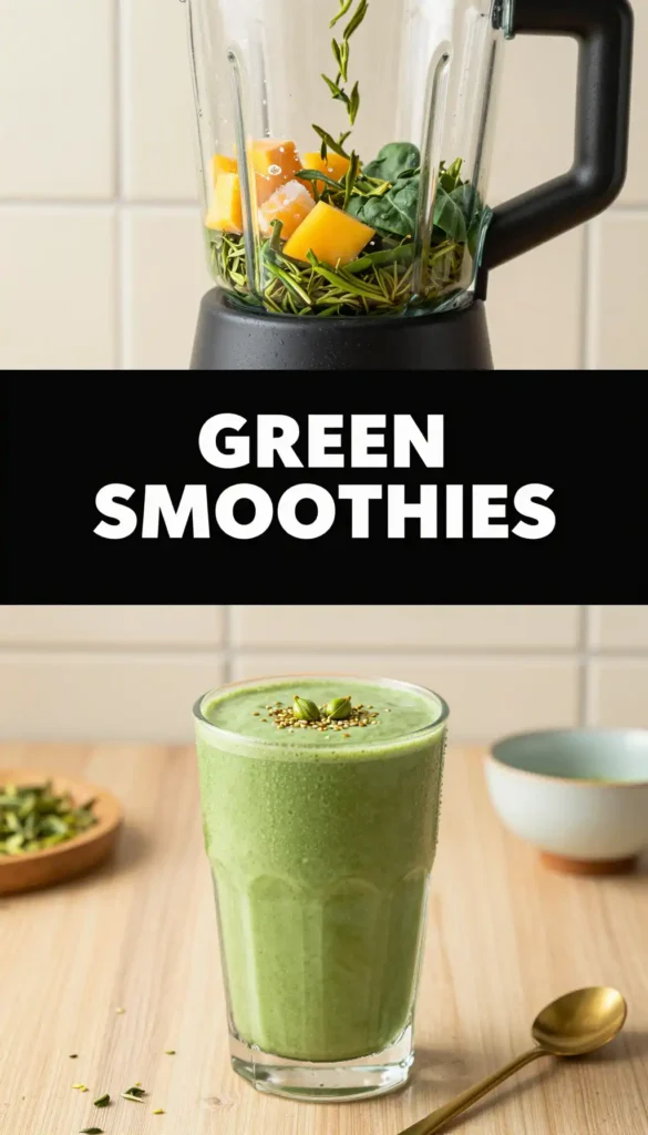 Biluochun Green Tea Smoothie