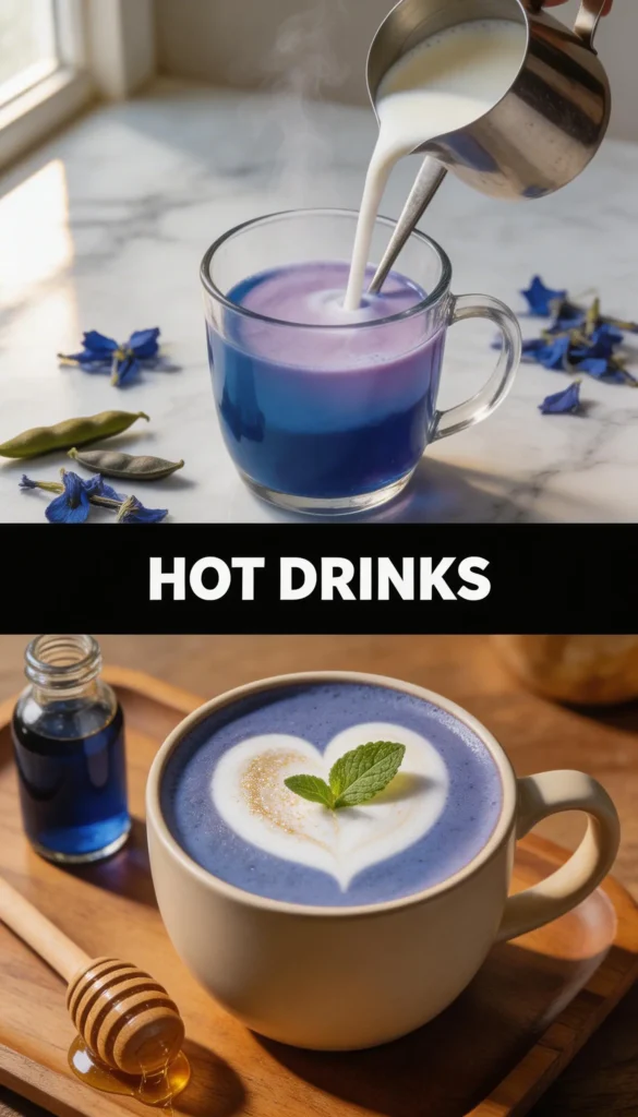 Blue Latte Butterfly Pea Tea