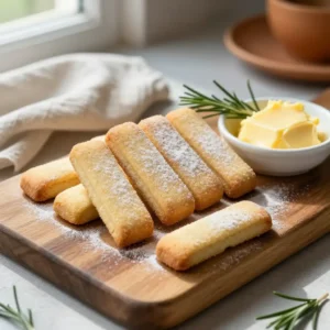 Classic Buttery Shortbread Fingers from Scratch