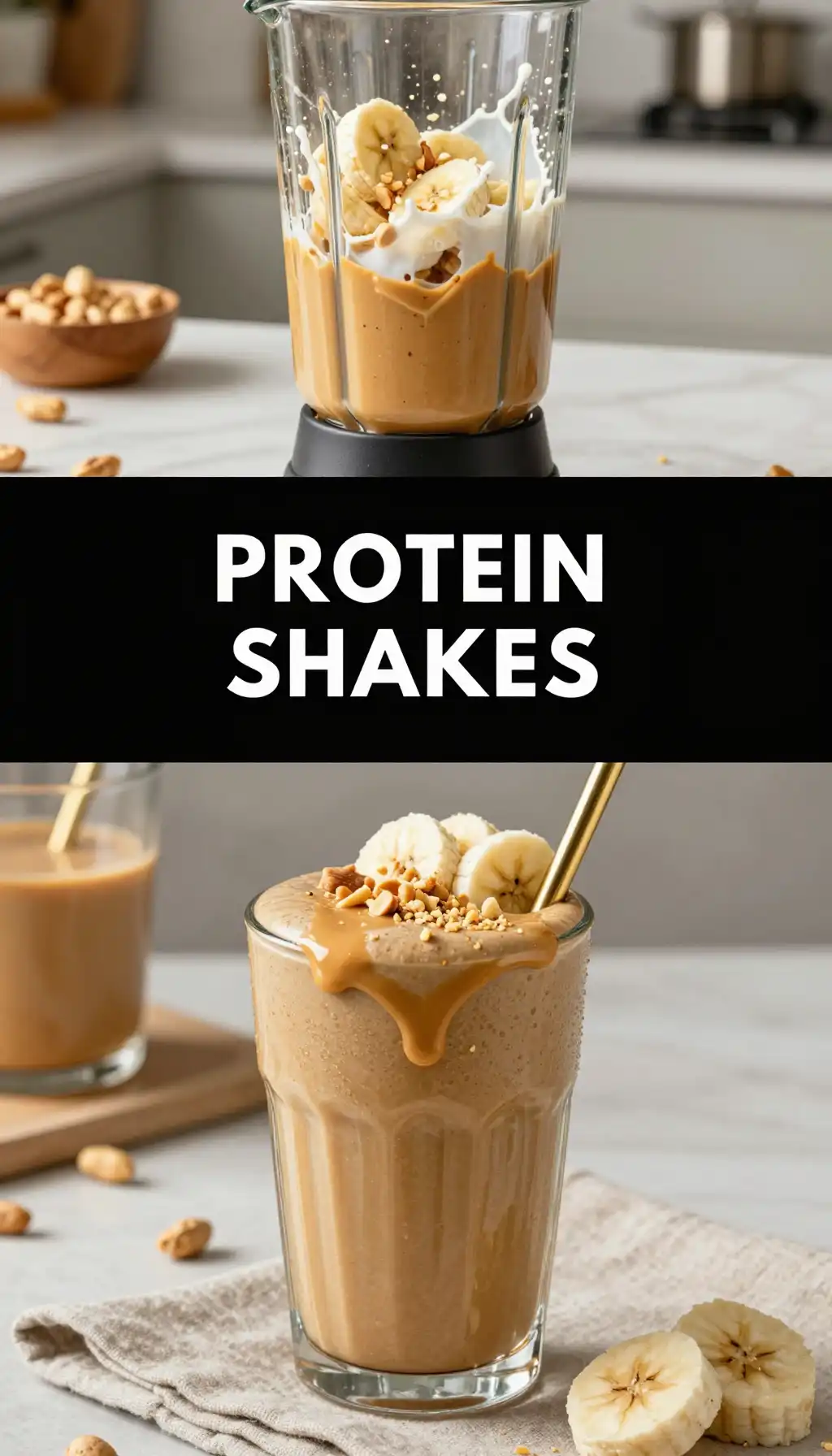 Bun Bar Protein Smoothie pinterest pin
