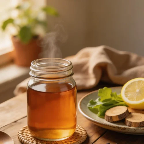 Homemade Burdock Yellow Dock Detox Smoothie Recipe