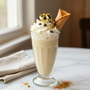 Healthy Cannoli Protein Shake Recipe - Guilt-Free Treat