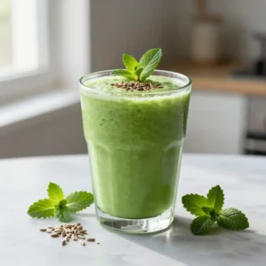 Refreshing Caraway Mint Green Smoothie Recipe