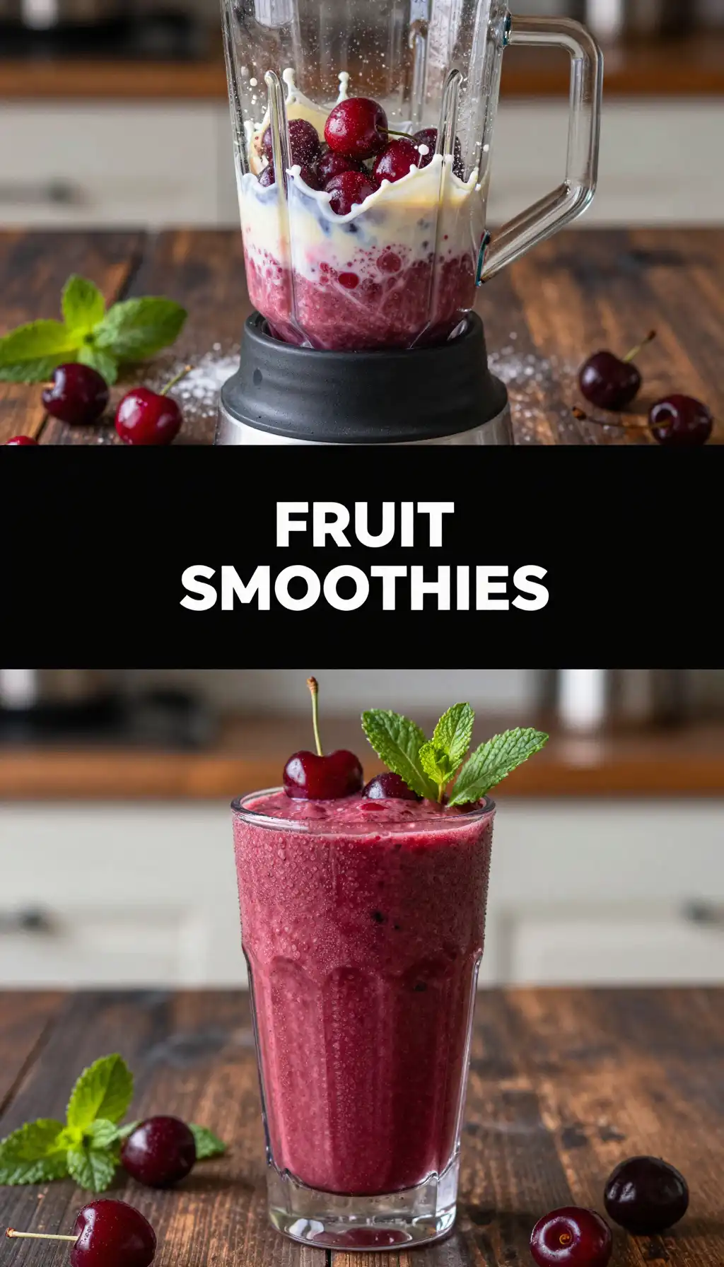 Cerise Du Climat Smoothie pinterest pin