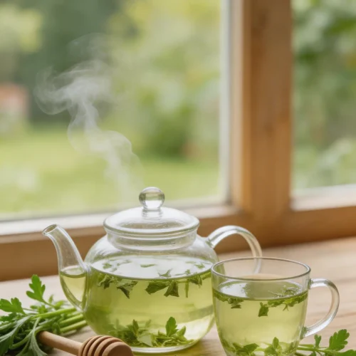 Easy Cleavers Lymph Detox Tea Recipe - Homemade Wellness Drink