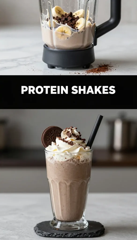 Cookies and Cream Protein Smoothie