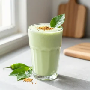 Immune-Boosting Curry Leaf Buttermilk Smoothie