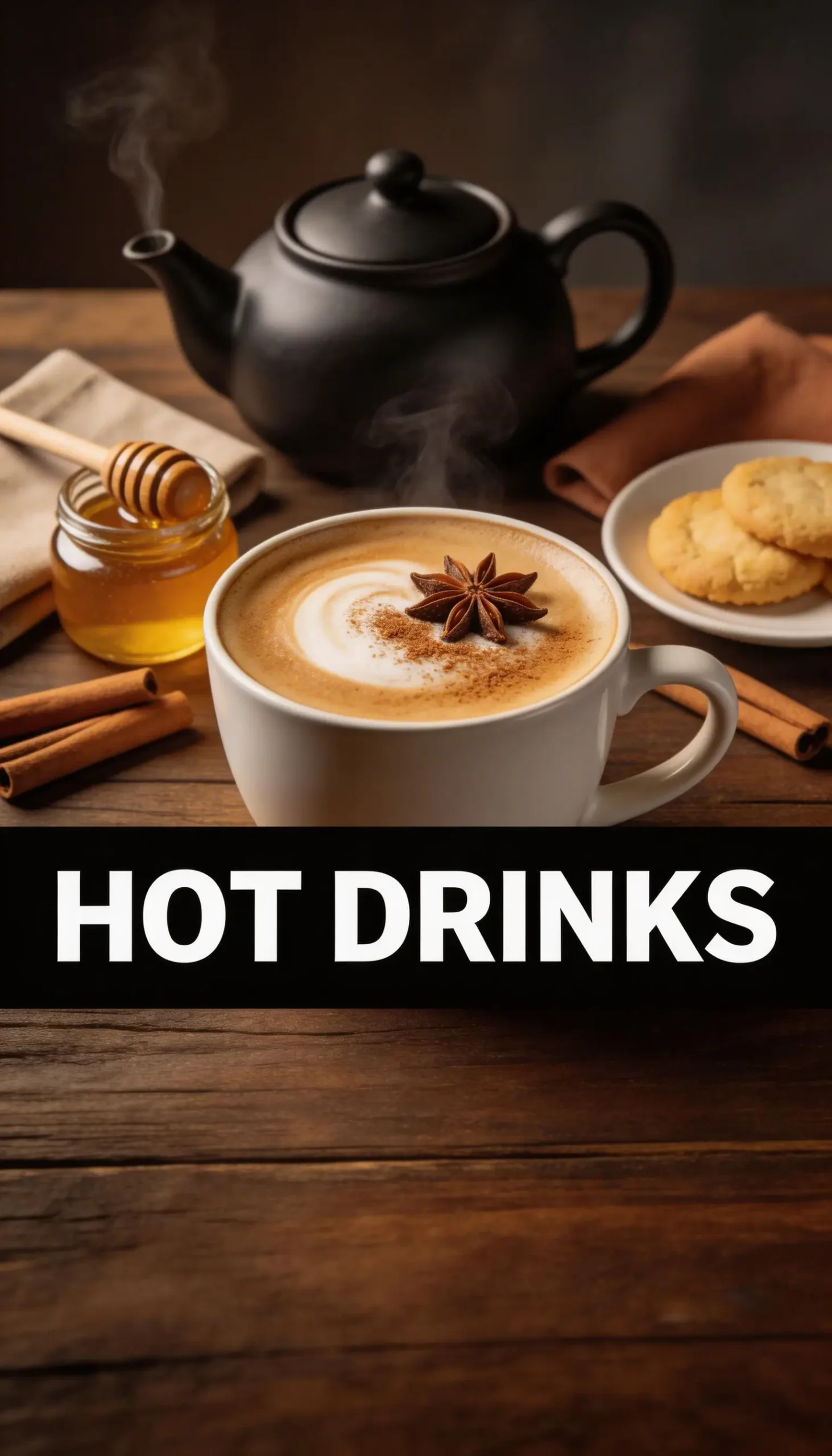 Da Hong Pao Great Red Robe Latte pinterest pin