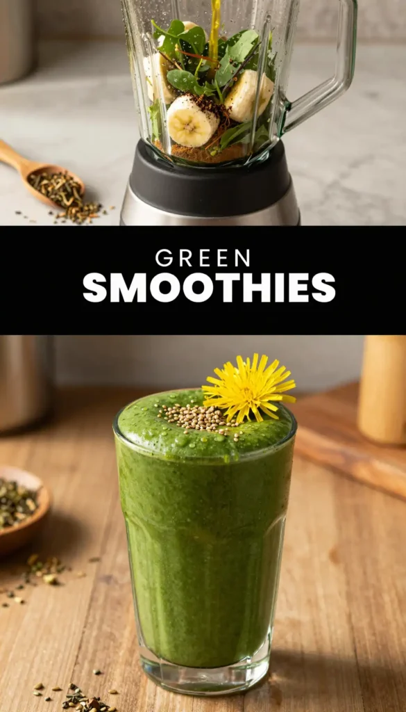 Dandelion Root Coffee Green Smoothie