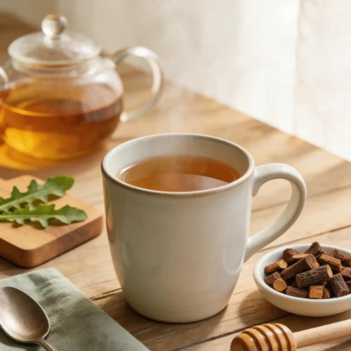 Dandelion Root Detox Tea Recipe for Natural Liver Cleanse