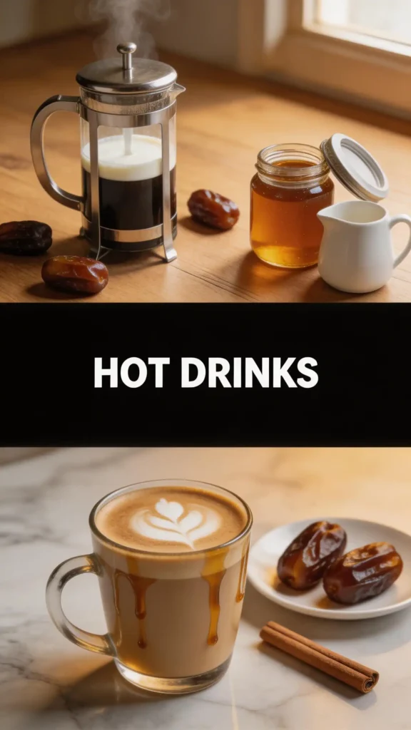 Date Syrup Coffee Latte