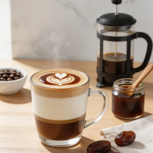 Decadent Date Syrup Coffee Latte Recipe