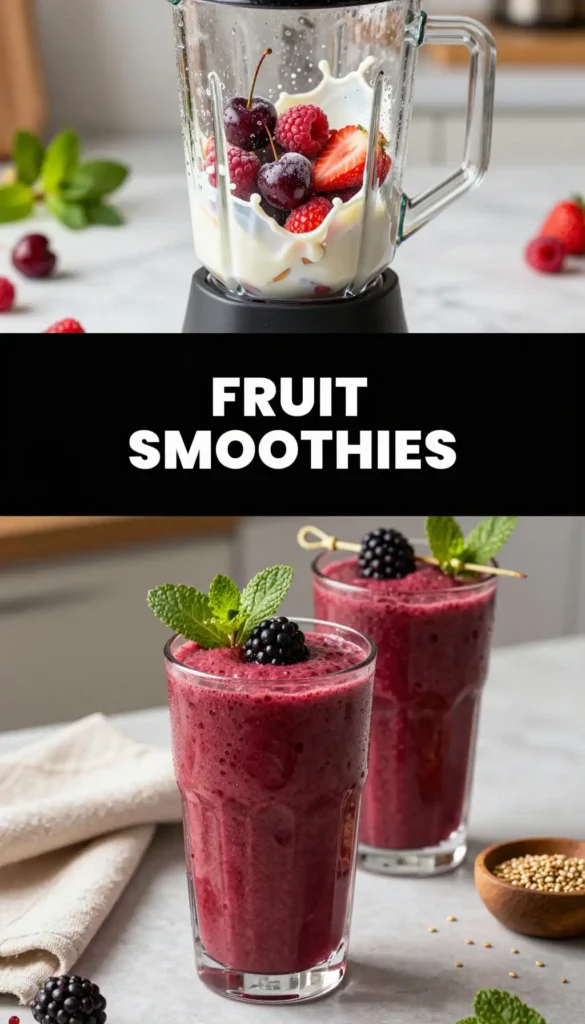 Early Robin Cherry Smoothie