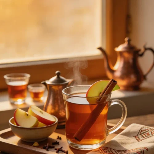 Elma Turkish Apple Tea Hot Drink Recipe for Cozy Evenings