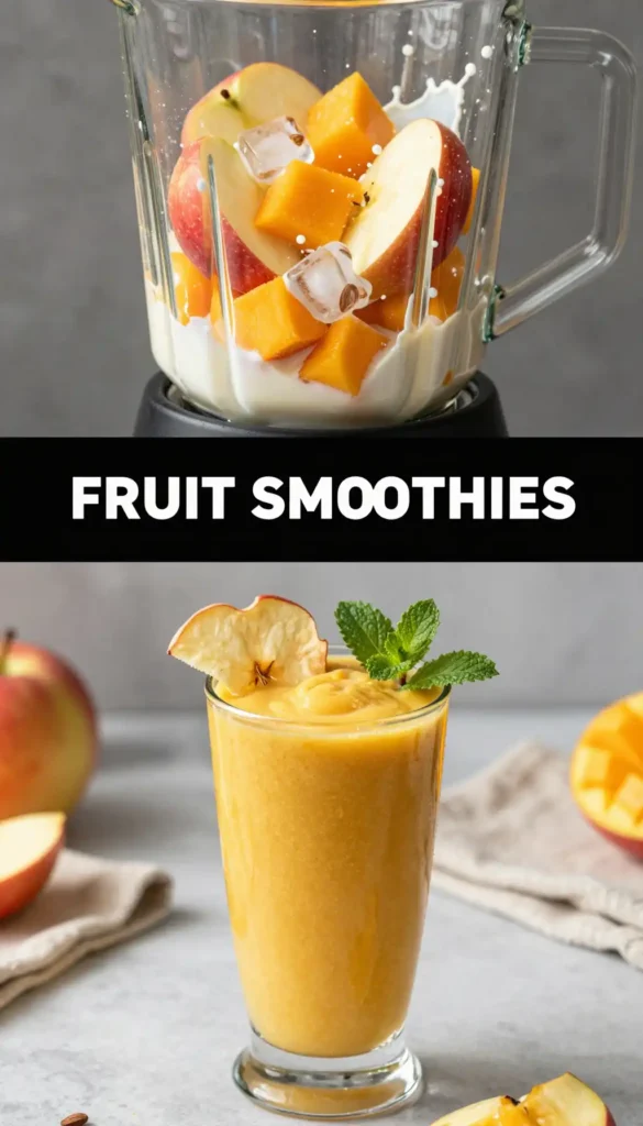 Elstar Apple Mango Smoothie