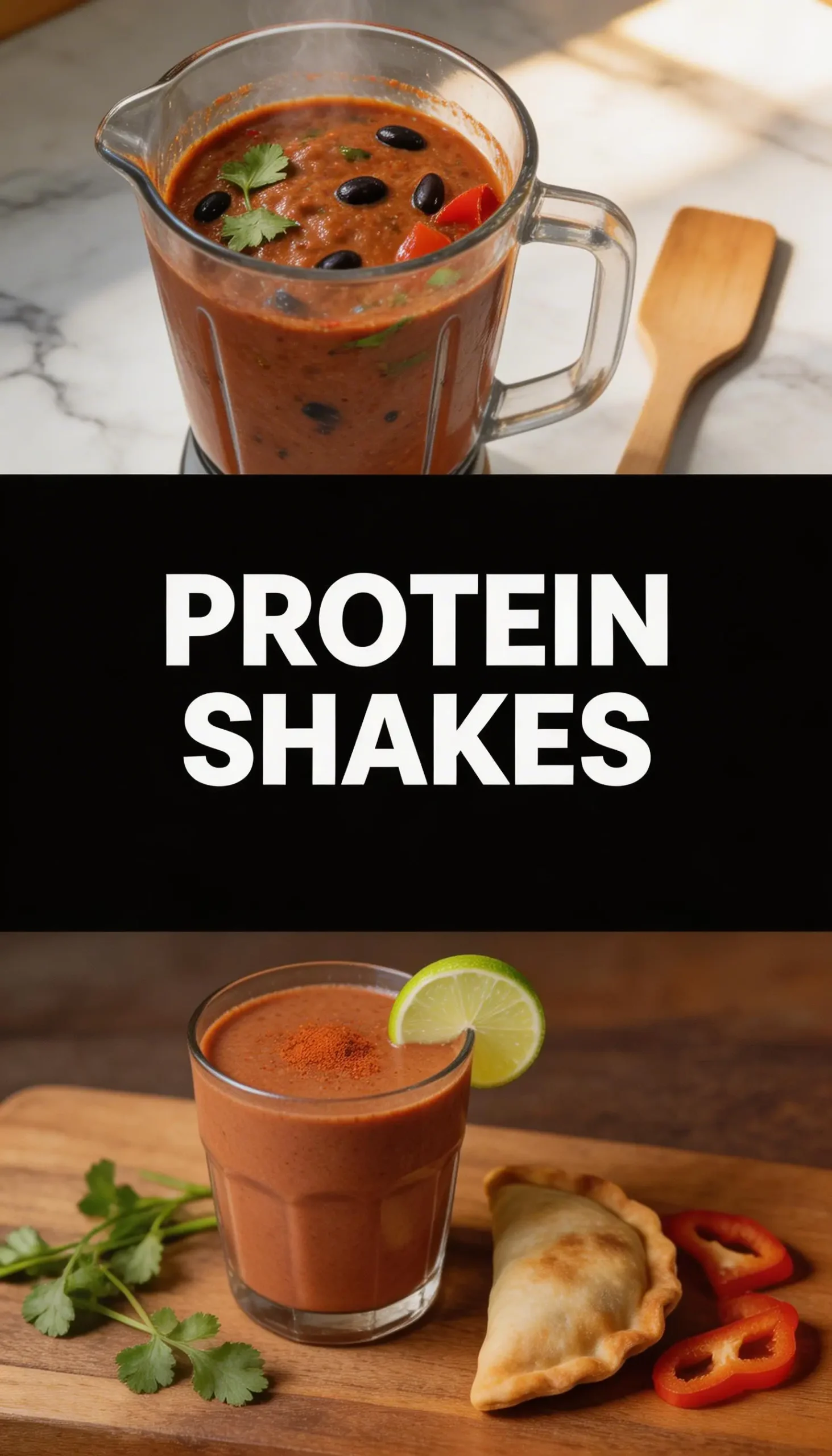 Empanada Protein Shake pinterest pin