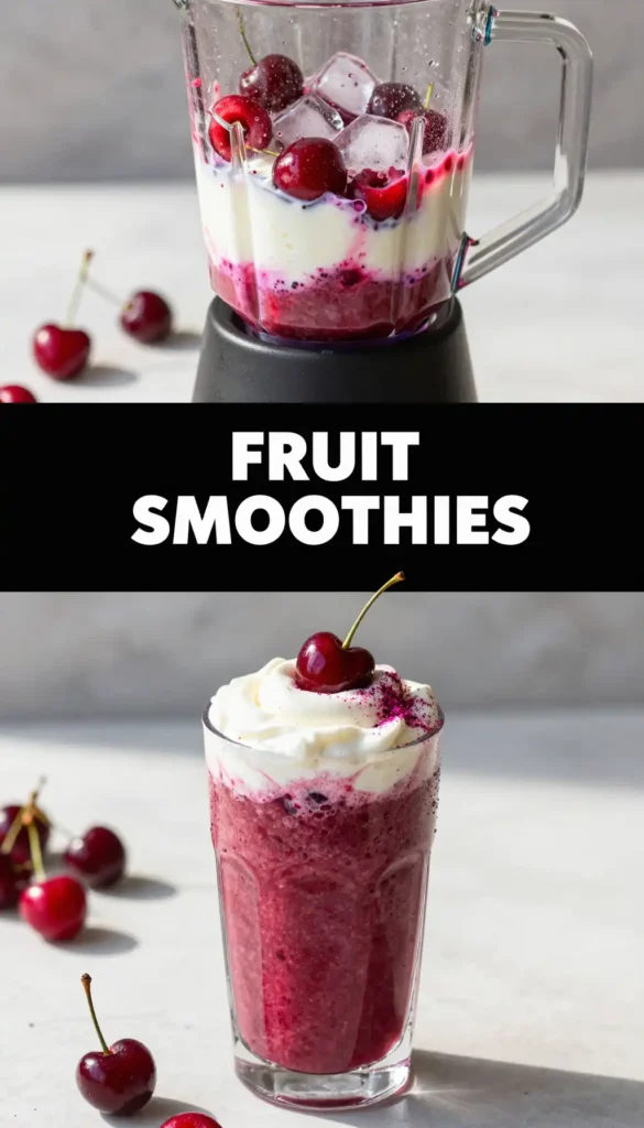 Emperor Francis Cherry Smoothie