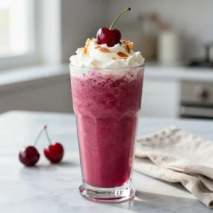 Refreshing Emperor Francis Cherry Smoothie for Glowing Skin