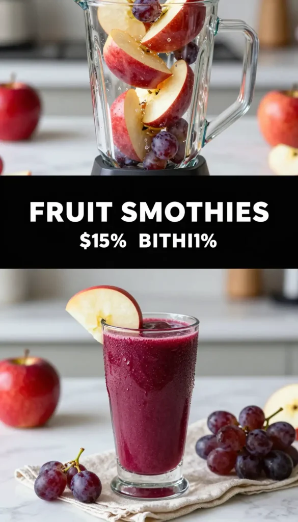 Empire Apple Grape Smoothie