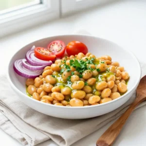 Spicy Ethiopian Fava Bean Breakfast Bowl Recipe