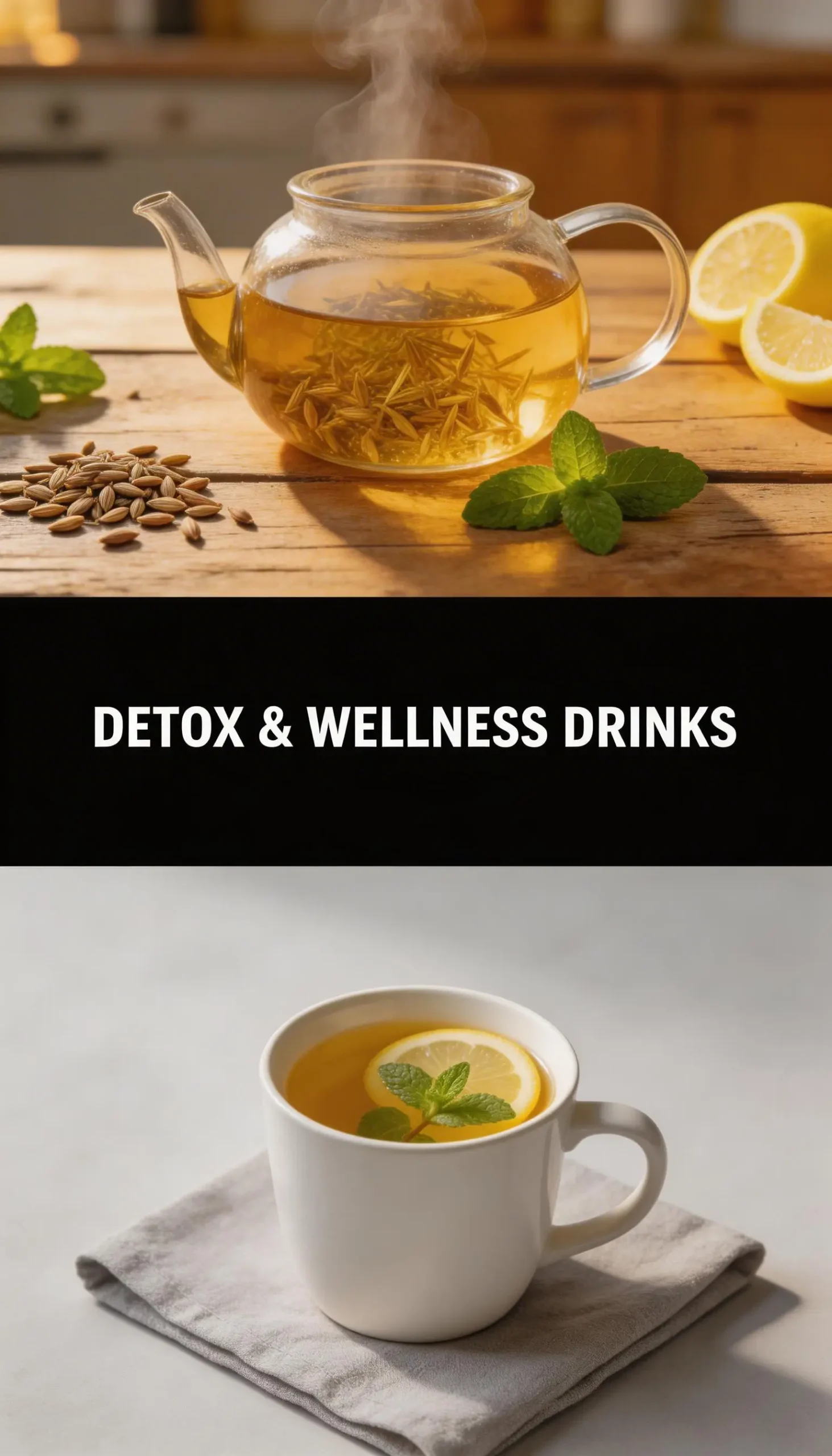 Fennel Digestive Tea pinterest pin