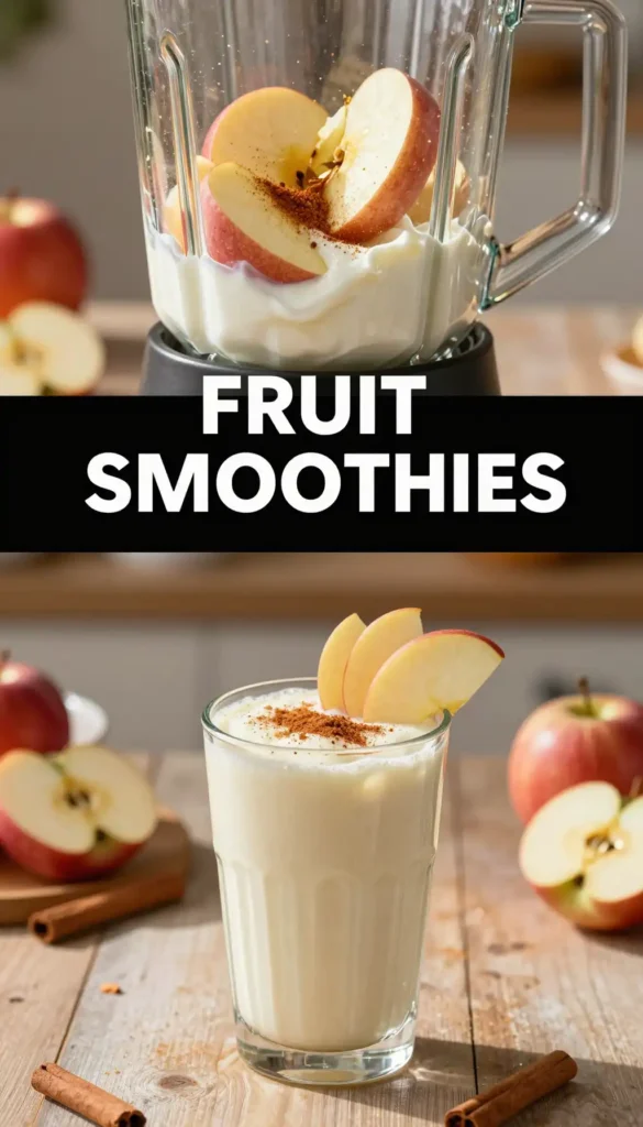 Fuji Apple Cinnamon Smoothie