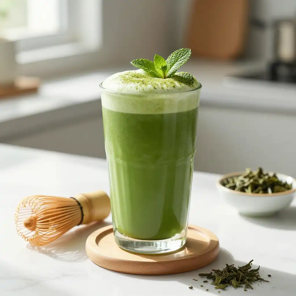 Fukamushi Deep Steamed Smoothie plated dish