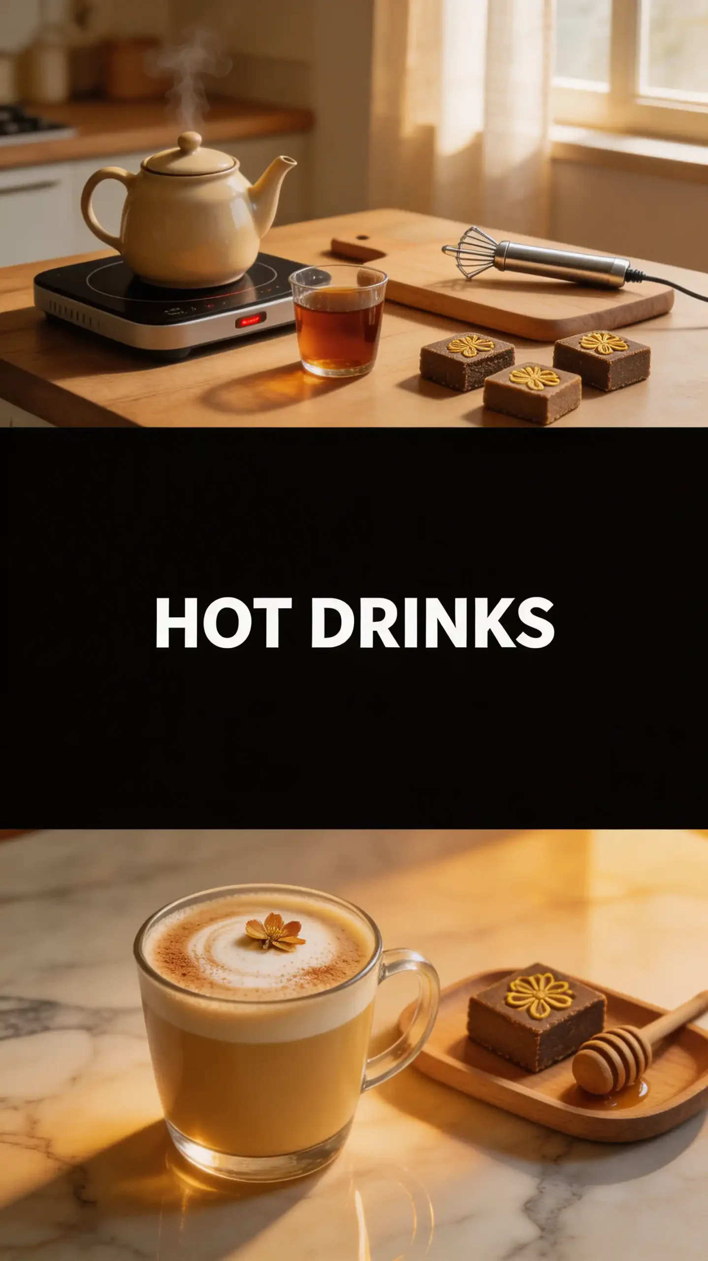 Fuzhuan Brick Tea Latte pinterest pin