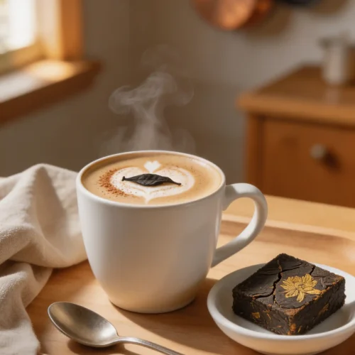 Fuzhuan Brick Tea Latte Recipe - Cozy Wellness Drink